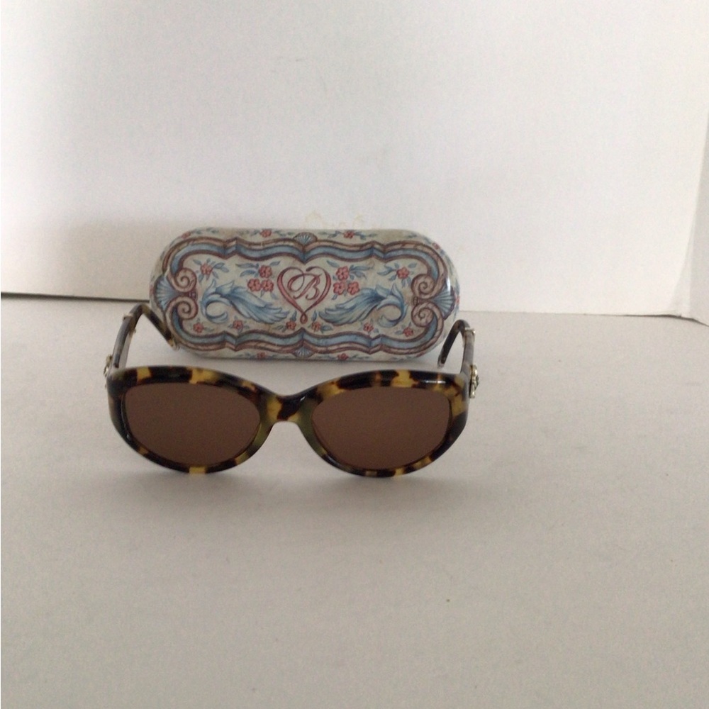 Brighton Tortoiseshell Sunglasses with Decorative Case